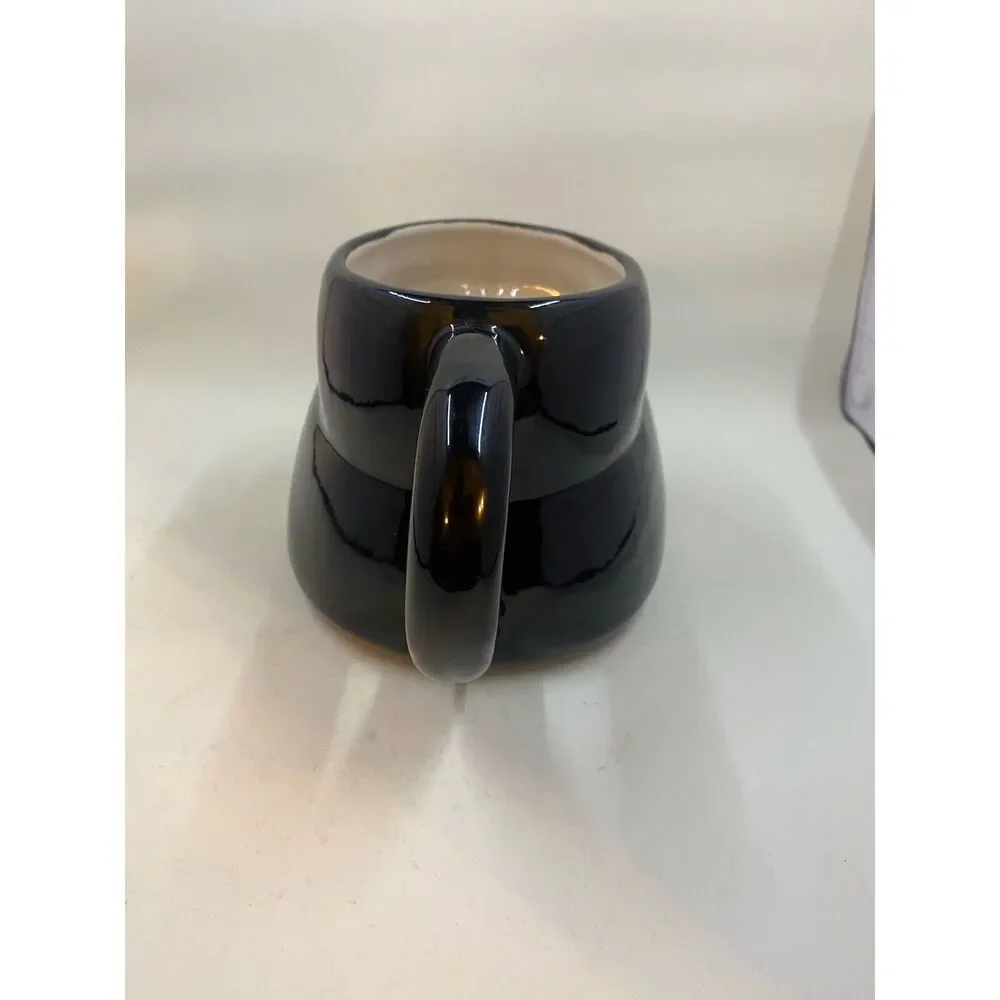 Star Wars Darth Vader Ceramic Mug Black Gloss Helmet Coffee Cup Collectible